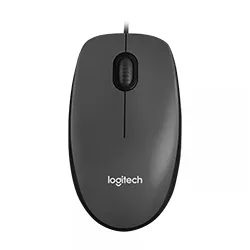 Mouse Logitech M90 USB - Gris / Negro (910-004053)