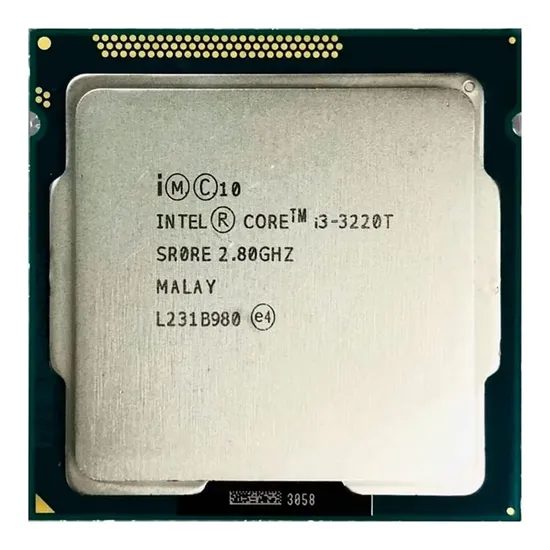 Procesador Intel Core i3-3220T Pull OEM Socket LGA 1155 2 Core 4 Threads Cache 3MB