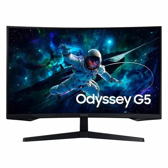 Monitor Gaming Samsung Odyssey G5 LS32CG552EN 32" Quad HD Curvo 165HZ HDMI - Negro