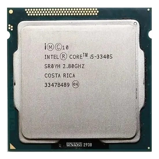 Procesador Intel Core I53340S Pull OEM Socket 1155 4 Core 4 Threads Cache 6MB