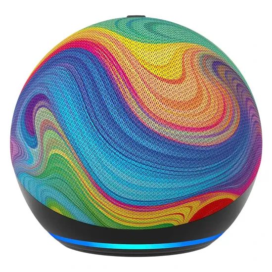Amazon Echo Dot Kids Alexa 5ª Generación - Rainbow Swirl