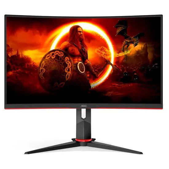 Monitor Gaming AOC C24G2 23.6" Full HD Curvo 165HZ Ips - Negro