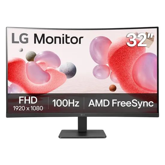 Monitor LG 32MR50C-B 32" Full HD Curvo 100HZ HDMI D-Sub - Negro