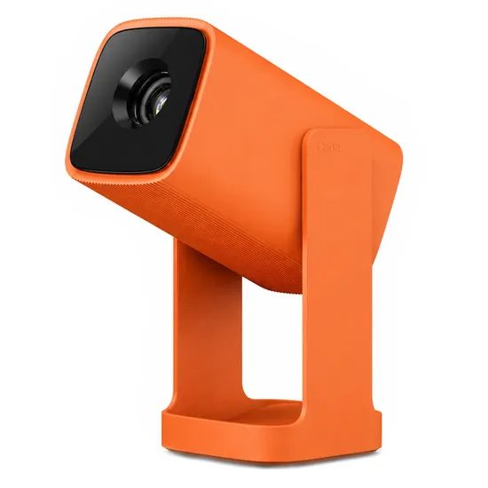 Proyector Portátil Wanbo Cube 1 350 Lumens HD Doble Voltaje - Naranja