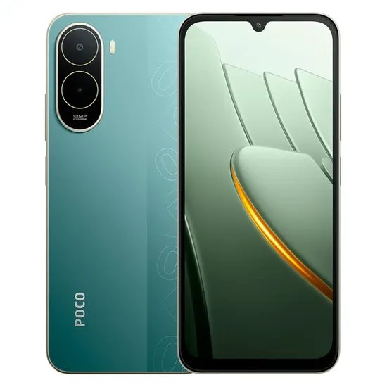 Smartphone Xiaomi Poco C81 Pro Global 64GB 4GB Ram Dual Sim Tela 6.9" - Verde