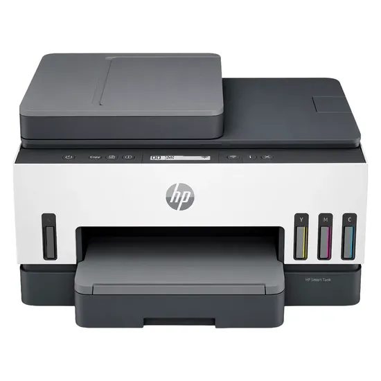 Impresora Multifuncional HP Smart Tank 750 3 en 1 Wifi Doble Voltaje - Blanco