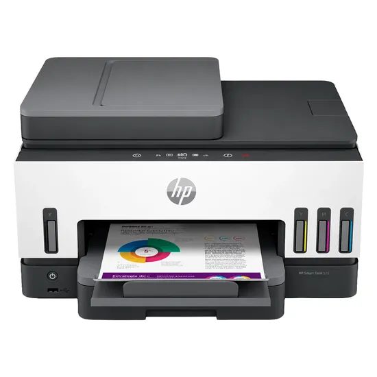 Impresora Multifuncional HP Smasrt Tank 794 3 en 1 Wifi Doble Voltaje - Blanco