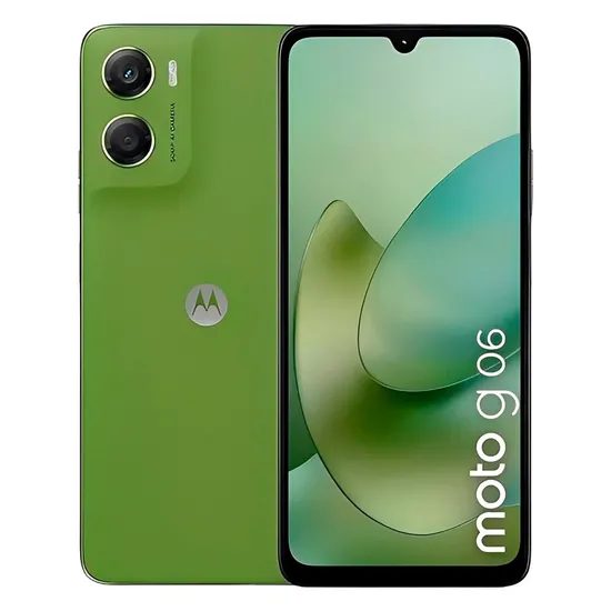 Smartphone Motorola Moto G06 XT-2535-2 64GB 4GB Ram Dual Sim Tela 6.88" - Verde