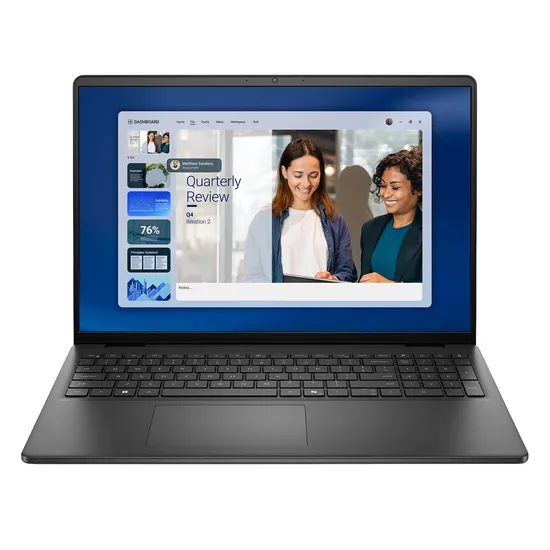 Notebook Dell AMD Ryzen 7-250 16GB Ram 512GB SSD Tela 15.6" Full HD+ Touch Windows 11 Inglés Negro - DC16255