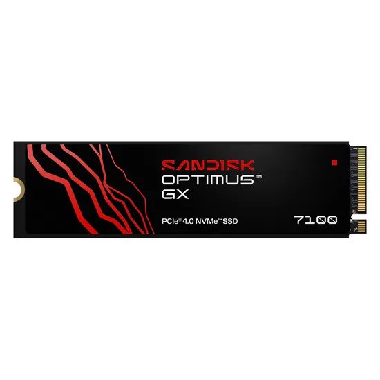 SSD M.2 Sandisk Optimus GX 7100 500GB Nvme PCI-Exp 4.0 - SDSP71500GAN-000E0