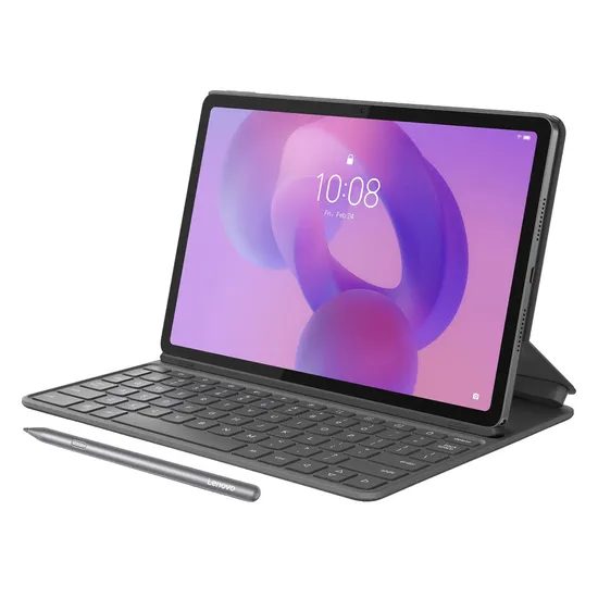Tablet Lenovo Idea Tab TB-336ZU Tela 11" 128GB 8GB Ram + Teclado + Caneta + Capa - Gris