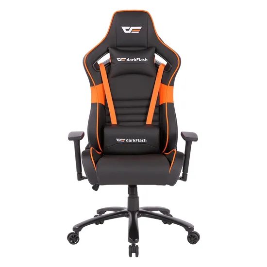 Silla Gaming Darkflash RC-800 - Negro y Naranja