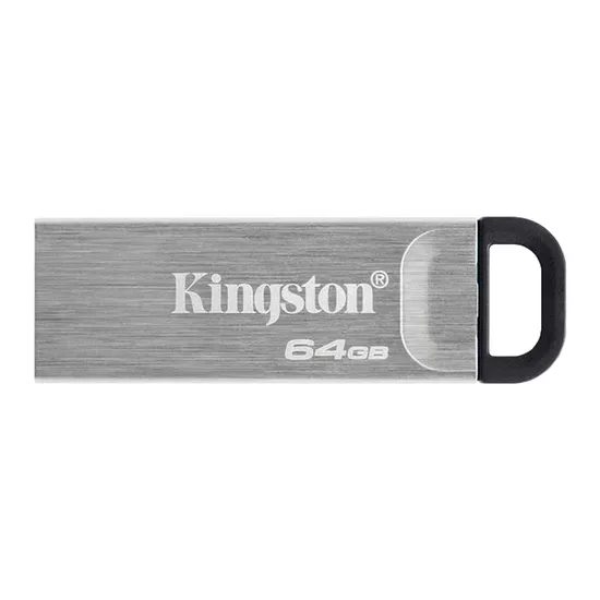 Pendrive Kingston Datatraveler Kyson 64GB USB 3.2 - Plateado DTKN/64GB