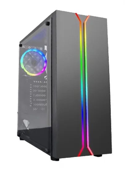 Gabinete Sate 1100K Gamer 1FAN Negro ATX