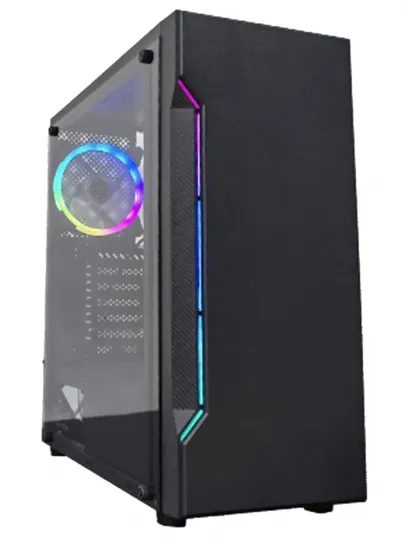 Gabinete Sate 1101K Gamer 1FAN Negro ATX**