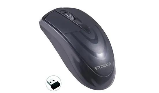 Mouse Sate A-46G 2.4GHZ Negro Inalámbrico