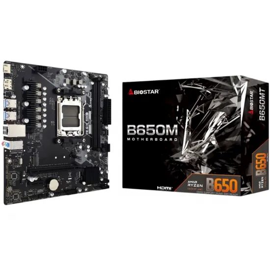 Placa Madre Biostar B650MT Socket AM5 DDR5 HDMI/DP/USB3.2