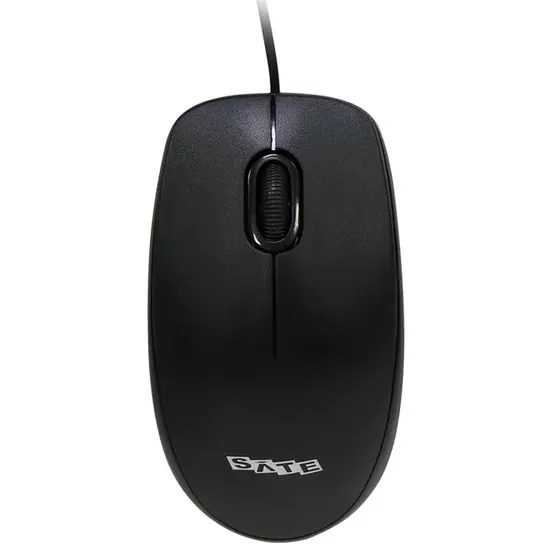 Mouse Sate A-36 Optico USB Negro