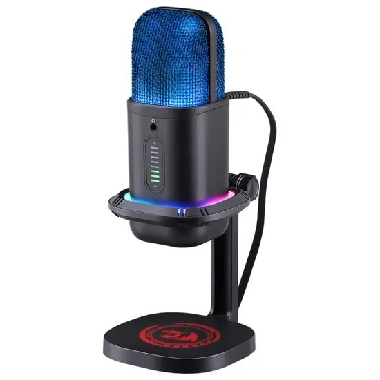 Micrófono Redragon GM305 Echowae RGB Negro
