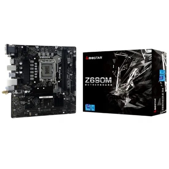 MB 1700 Biostar Z690MX2-y D4 DDR4 HDMI/DVI/VGA/M.2