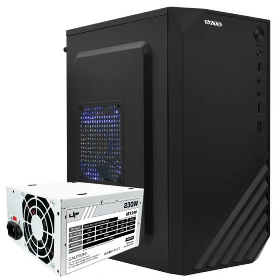 Gabinete Sate 8202K Mini Itx Negro c/Fuente de Poder 230W