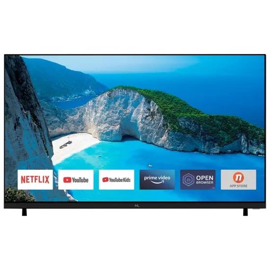 TV 32 Mtek MK32FSGH Smart/Google TV/Wifi/BT Negro
