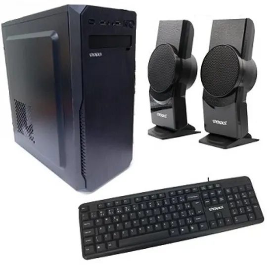 Gabinete Kit Sate K701 Español Negro ATX