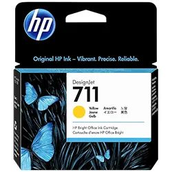 Cartucho de Tinta HP CZ132A 711 - Amarillo
