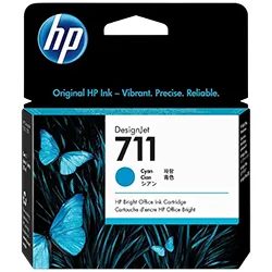 Cartucho de Tinta HP CZ130A 711 - Ciano