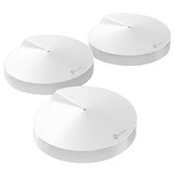 Router TP-Link Deco M5 Whole Home Mesh Wi-Fi AC1300 Dual Band / 2.4GHZ / 5GHZ - Blanco (Kit Con 3)