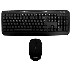 Teclado + Mouse Satellite AK-725G Inalámbrico / Portugués - Negro