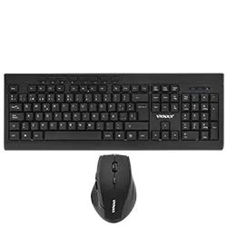 Teclado + Mouse Satellite AK-726G Inalámbrico / Español - Negro