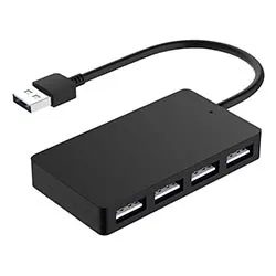 Hub USB 2.0 Satellite A-HUB13 4 Puertos - Negro