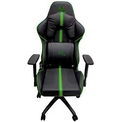 Silla Gamer Mtek MK02 - Negro / Verde