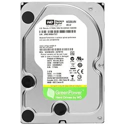 Disco Duro Western Digital 2TB WD Green 3.5" SATA 3 7200RPM Pull - WD20EURX