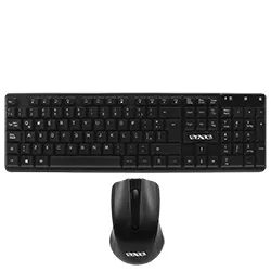 Teclado + Mouse Satellite AK-741G Inalámbrico / Portugués - Negro