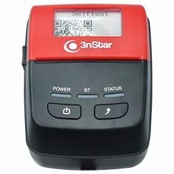Impresora Térmica Portátil de Recibos 3NSTAR PPT205BT - Negro / Rojo