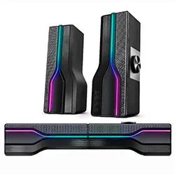 Speaker Satellite AS-92002 Gaming RGB / USB - Negro