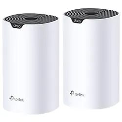 Router TP-Link Deco S7 Whole Home Mesh Wi-Fi AC1900 Dual Band / 2.4GHZ / 5GHZ - Blanco (Kit Con 2)