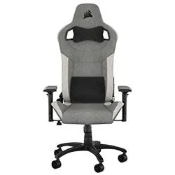 Silla Gamer Corsair T3 Rush - Gris / Blanco (CF-9010058-WW)
