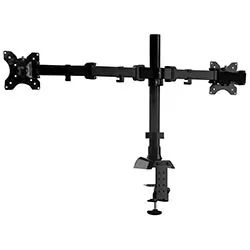 Soporte de Monitor Satellite A-RM16T 17" A 32" Duplo / Articulado / 9K - Negro