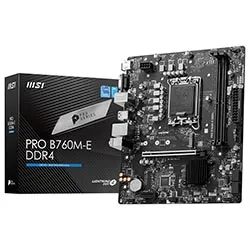 Placa Madre MSI Pro B760M-y DDR4 Socket LGA 1700 / DDR4