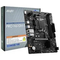 Placa Madre MSI Pro H610M-s DDR4 Socket LGA 1700 / DDR4