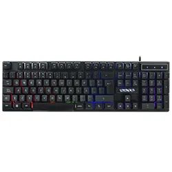 Teclado Gamer Mecánico Satellite AK-892 USB / RGB / Español - Negro