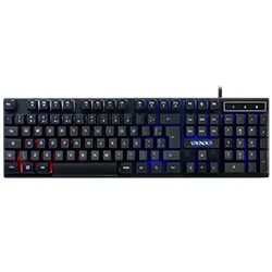 Teclado Gamer Mecánico Satellite AK-891 USB / RGB / Portugués - Negro