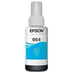 Cartucho de Tinta Epson T664 220 - Ciano