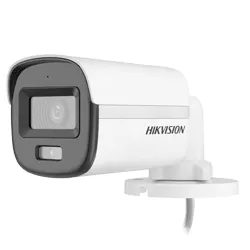Cámara de Vigilancia Hikvision DS-2CE10DF0T-LPFS Color Vu Outdoor / 2.8MM / 2MP - Blanco