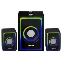 Speaker Satellite AS-92010B Gaming RGB / Bluetooth / USB / Aux - Negro
