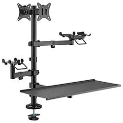 Soporte de Monitor FTX FTX-02LD 17" A 32" / 8K / Articulado - Negro