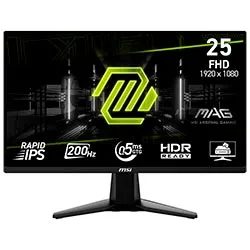 Monitor Gaming MSI Mag 255F E20 25" FHD 200HZ / 0.5MS - Negro